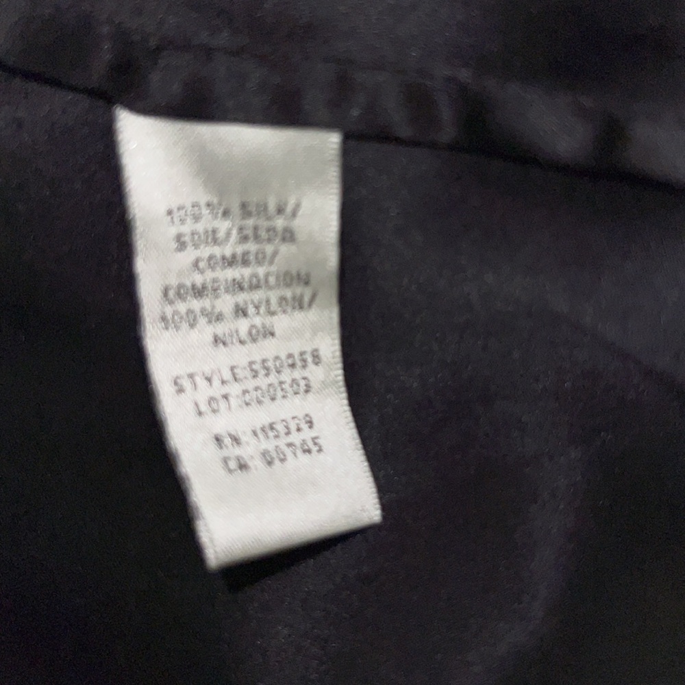 NWTš·BADGLEY MISCHKAš·Black net illusion trim silk sweetheart neck SS flare LBD - Picture 6 of 6